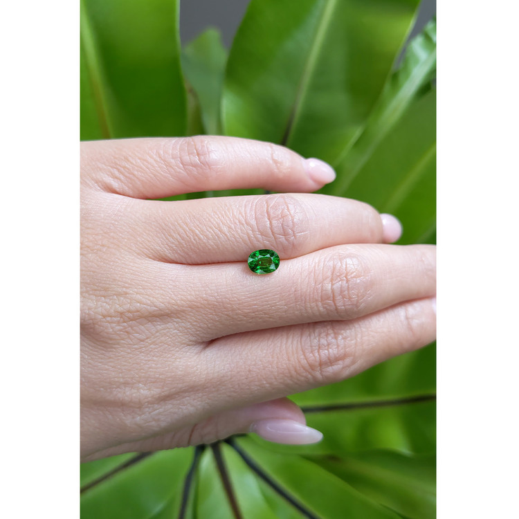 1.08 Ct. Tsavorite Garnet from East Africa