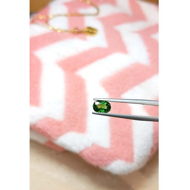 1.05 Ct. Tsavorite Garnet from East Africa