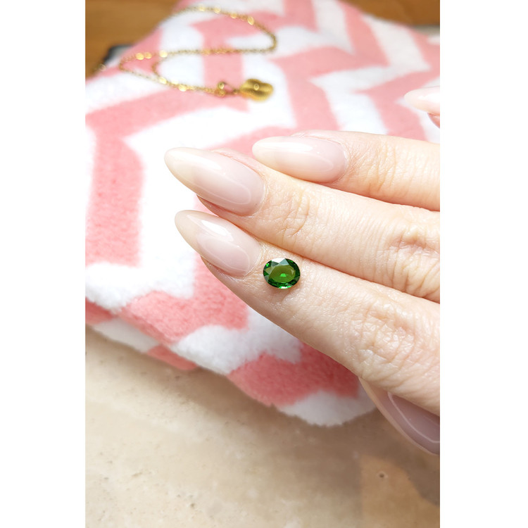 1.10 Ct. Tsavorite Garnet from East Africa
