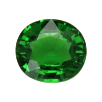 0.96 Ct. Tsavorite Garnet from East Africa Video