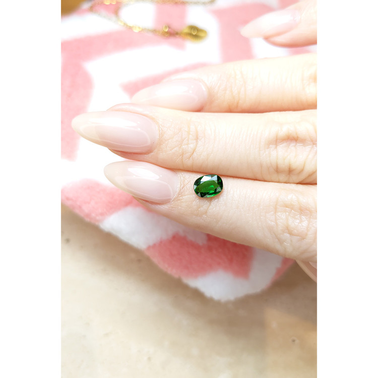 1.04 Ct. Tsavorite Garnet from East Africa