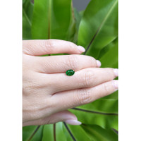 1.01 Ct. Tsavorite Garnet from East Africa Life Style