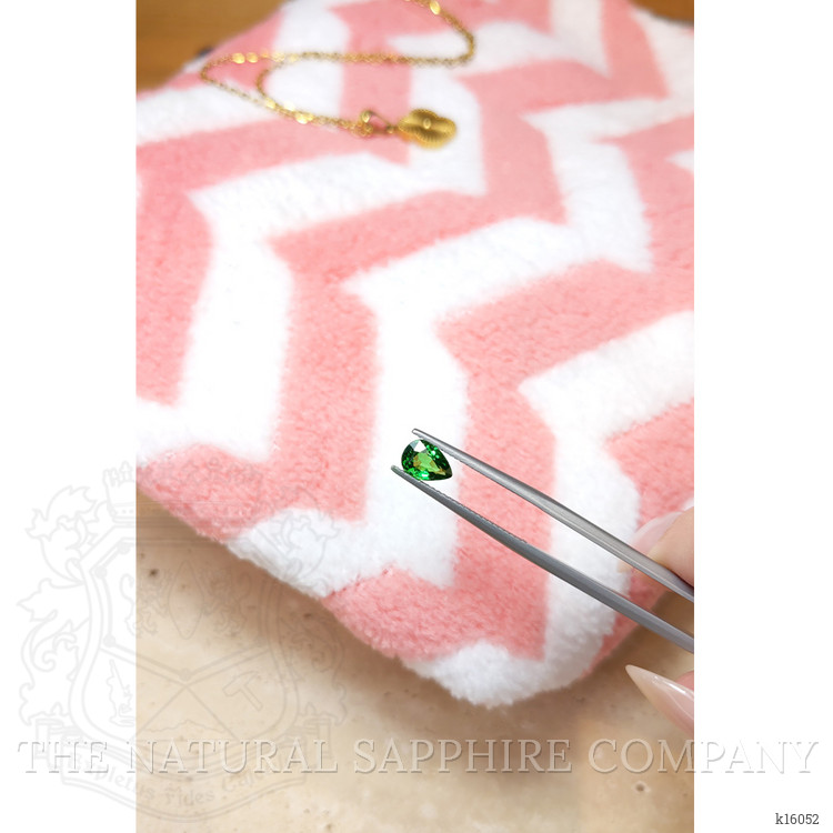 0.91 Ct. Tsavorite Garnet from East Africa