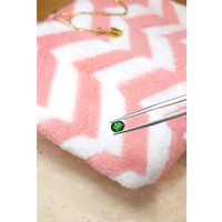 0.85 Ct. Tsavorite Garnet from East Africa Life Style