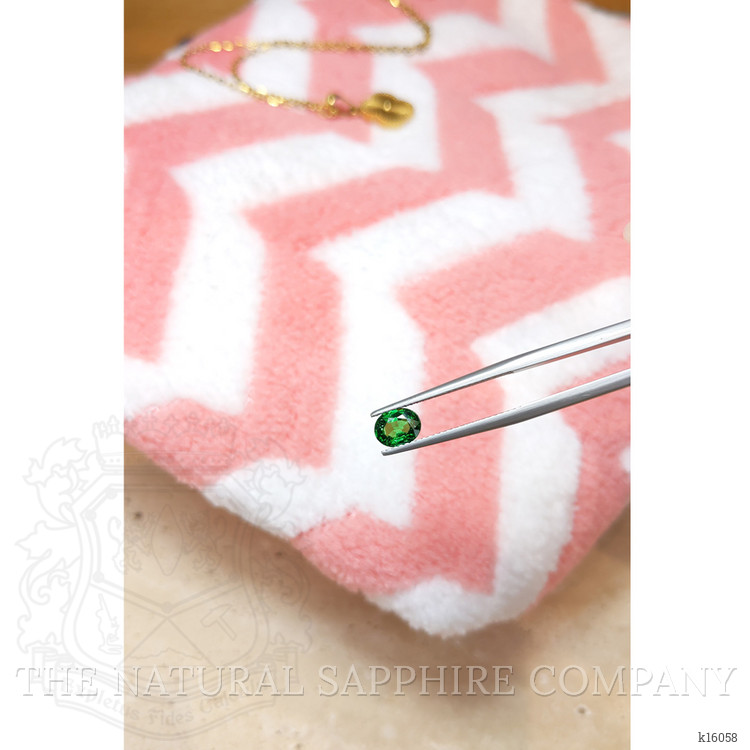 0.85 Ct. Tsavorite Garnet from East Africa