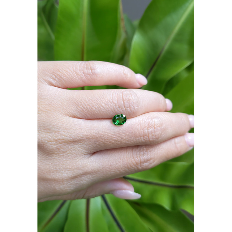 1.06 Ct. Tsavorite Garnet from East Africa