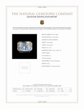 3.37 Ct. Rainbow Moonstone from Russia Scan Report