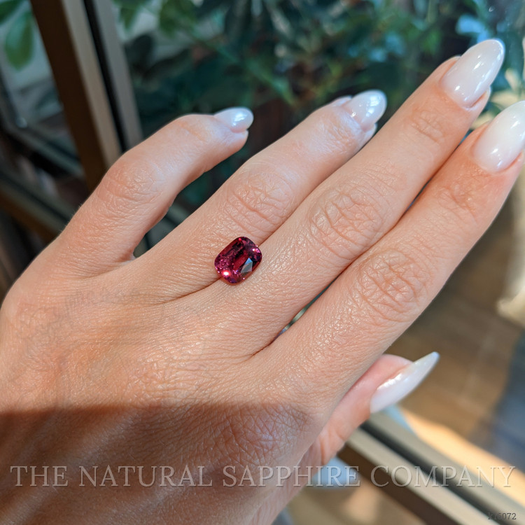 3.14 Ct. Pink Malaya Garnet from Tanzania