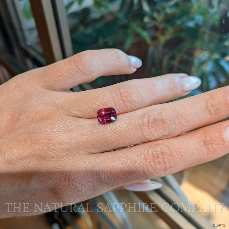 3.14 Ct. Pink Malaya Garnet from Tanzania