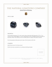 2.79 Ct. Spinel from Tanzania Appraisal