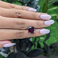 6.34 Ct. Garnet from Tanzania Life Style