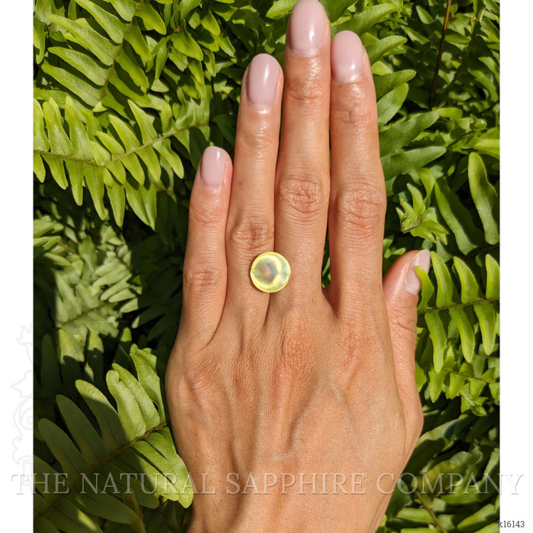 9.94 Ct. Cabochon Chrysoberyl from Ceylon (Sri Lanka)