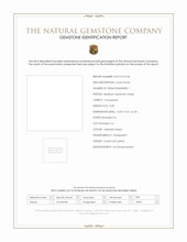 8.20 Ct. Chrysoberyl from Ceylon (Sri Lanka) Scan Report