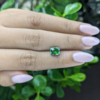 1.53 Ct. Tsavorite Garnet from Kenya Life Style