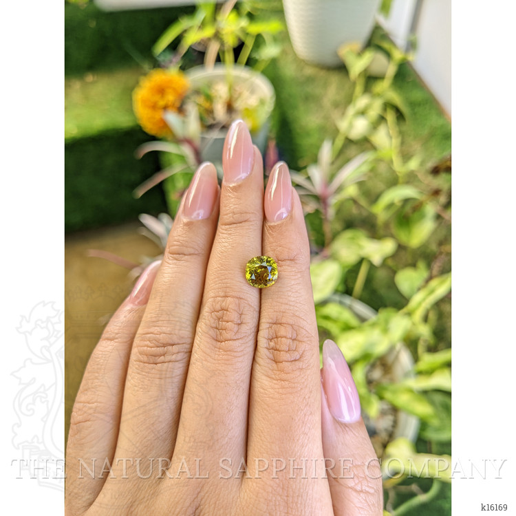 3.04 Ct. Chrysoberyl from Ceylon (Sri Lanka)