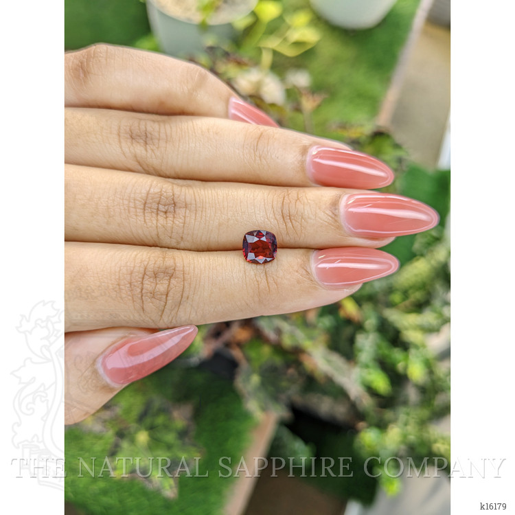 1.75 Ct. Garnet from Ceylon (Sri Lanka)