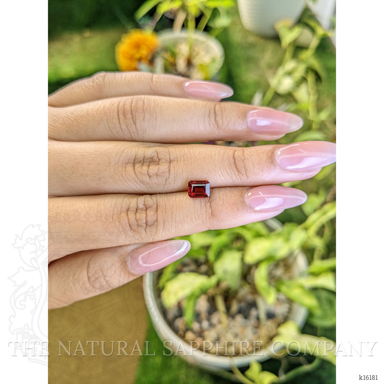 1.33 Ct. Garnet from Ceylon (Sri Lanka)