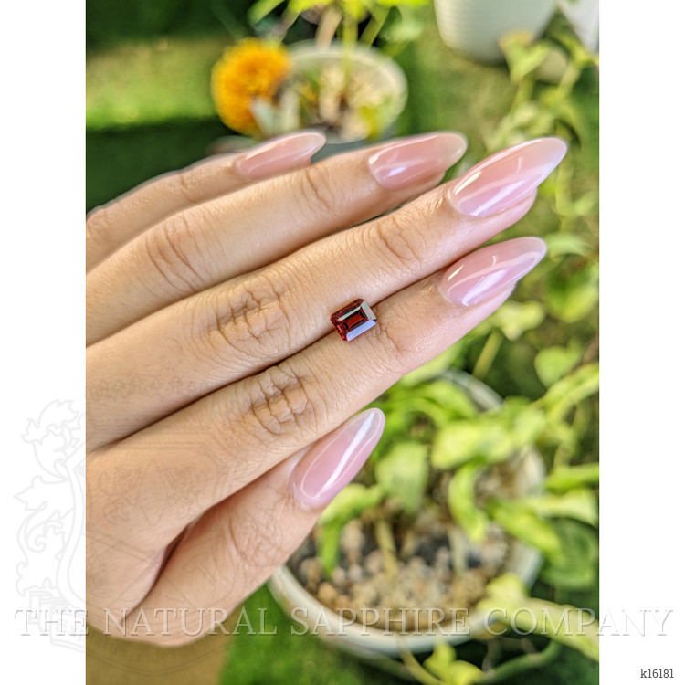 1.33 Ct. Garnet from Ceylon (Sri Lanka)