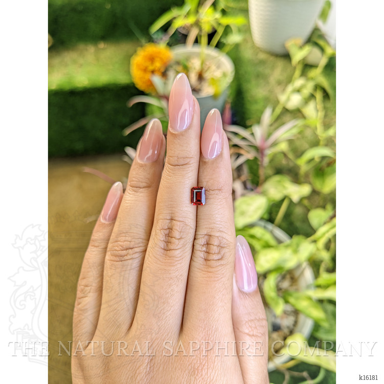 1.33 Ct. Garnet from Ceylon (Sri Lanka)