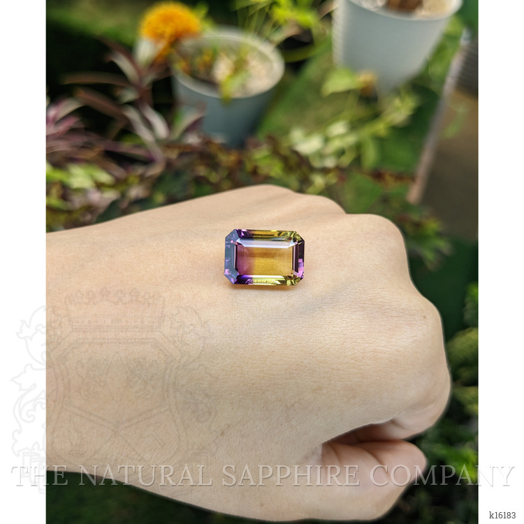 10.29 Ct. Ametrine from Ceylon (Sri Lanka)