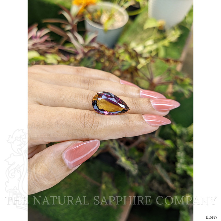 13.82 Ct. Ametrine from Ceylon (Sri Lanka)