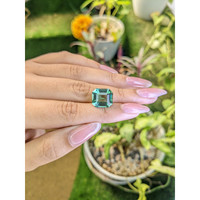 7.26 Ct. Prasiolite from Madagascar Life Style