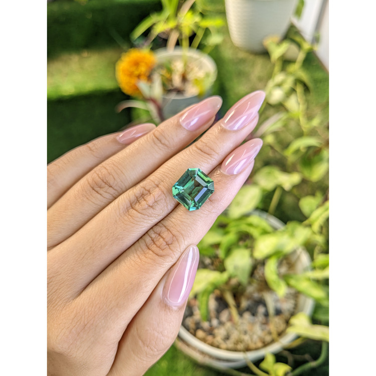 7.26 Ct. Prasiolite from Madagascar