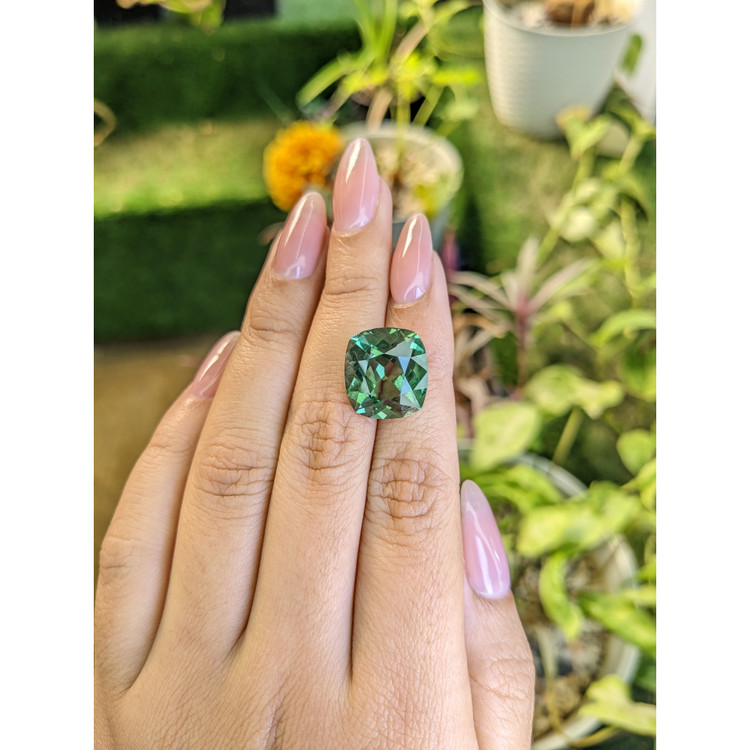 11.91 Ct. Prasiolite from Madagascar