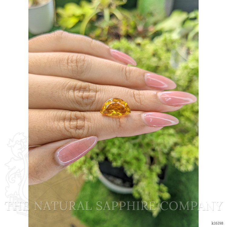 4.96 Ct. Citrine from Ceylon (Sri Lanka)