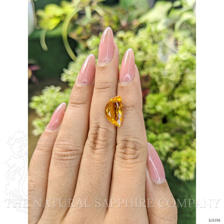 4.96 Ct. Citrine from Ceylon (Sri Lanka)