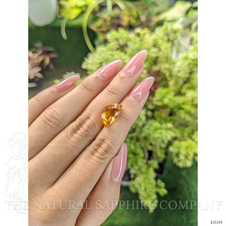 4.96 Ct. Citrine from Ceylon (Sri Lanka)