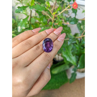 17.02 Ct. Amethyst from Brazil Life Style