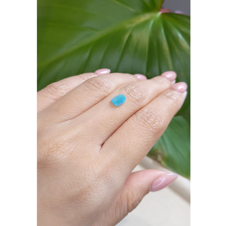 1.11 Ct. Cabochon Paraiba Tourmaline from Brazil