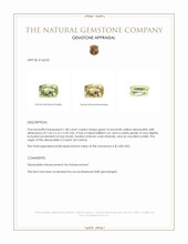 1.48 Ct. Alexandrite from Ceylon (Sri Lanka) Appraisal