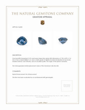 2.03 Ct. Spinel from Tanzania Appraisal
