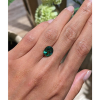 3.03 Ct. Tsavorite Garnet from Tanzania Life Style