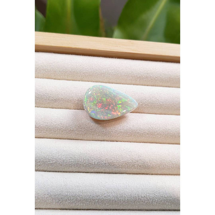 18.97 Ct. Cabochon White Opal from Australia