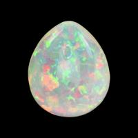 21.19 Ct. Cabochon White Opal from Australia Video