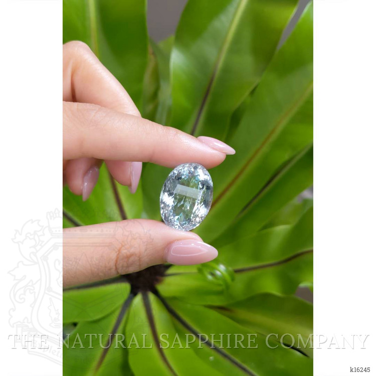 28.80 Ct. Blue Aquamarine from Brazil