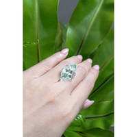 20.28 Ct. Bluish Green Aquamarine from Brazil Life Style