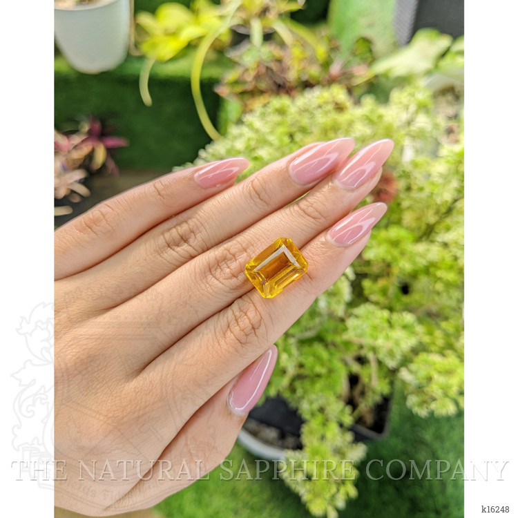 11.15 Ct. Citrine from Ceylon (Sri Lanka)