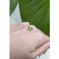 1.56 Ct. Peridot from Tanzania Life Style