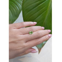 1.56 Ct. Peridot from Tanzania Life Style