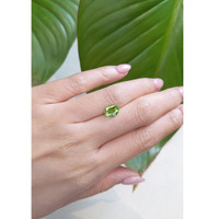 1.87 Ct. Peridot from Tanzania Life Style
