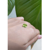 1.90 Ct. Peridot from Tanzania Life Style