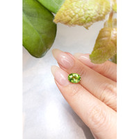 2.15 Ct. Peridot from Tanzania Life Style