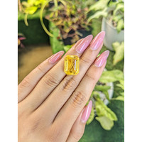 13.37 Ct. Citrine from Brazil Life Style
