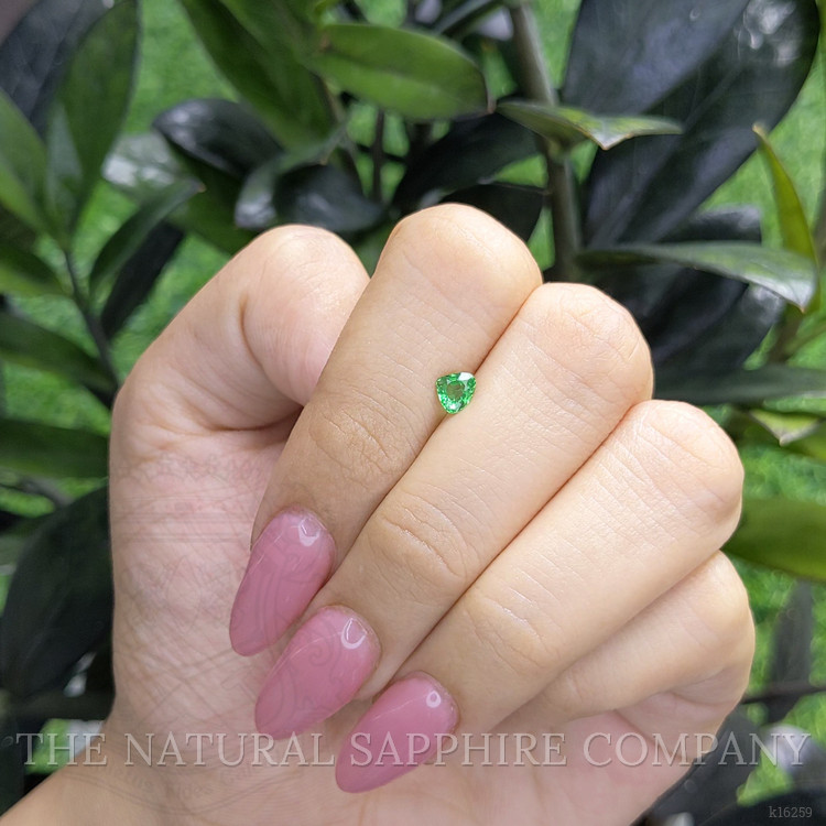 0.40 Ct. Tsavorite Garnet from Tanzania