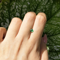 0.40 Ct. Tsavorite Garnet from Tanzania Life Style