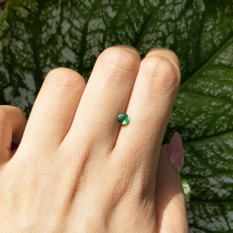 0.40 Ct. Tsavorite Garnet from Tanzania